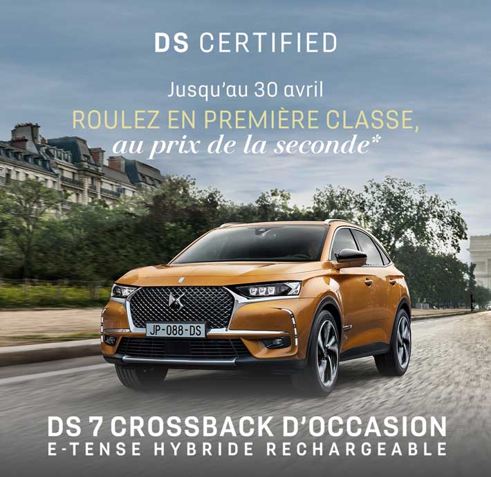 operation vehicule occasion ds certified ds 7 crossback ds store valence