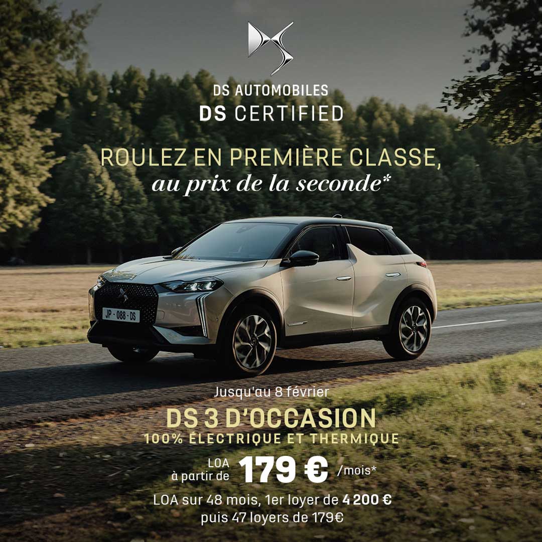 operation destockage offre ds3 occasion ds certified