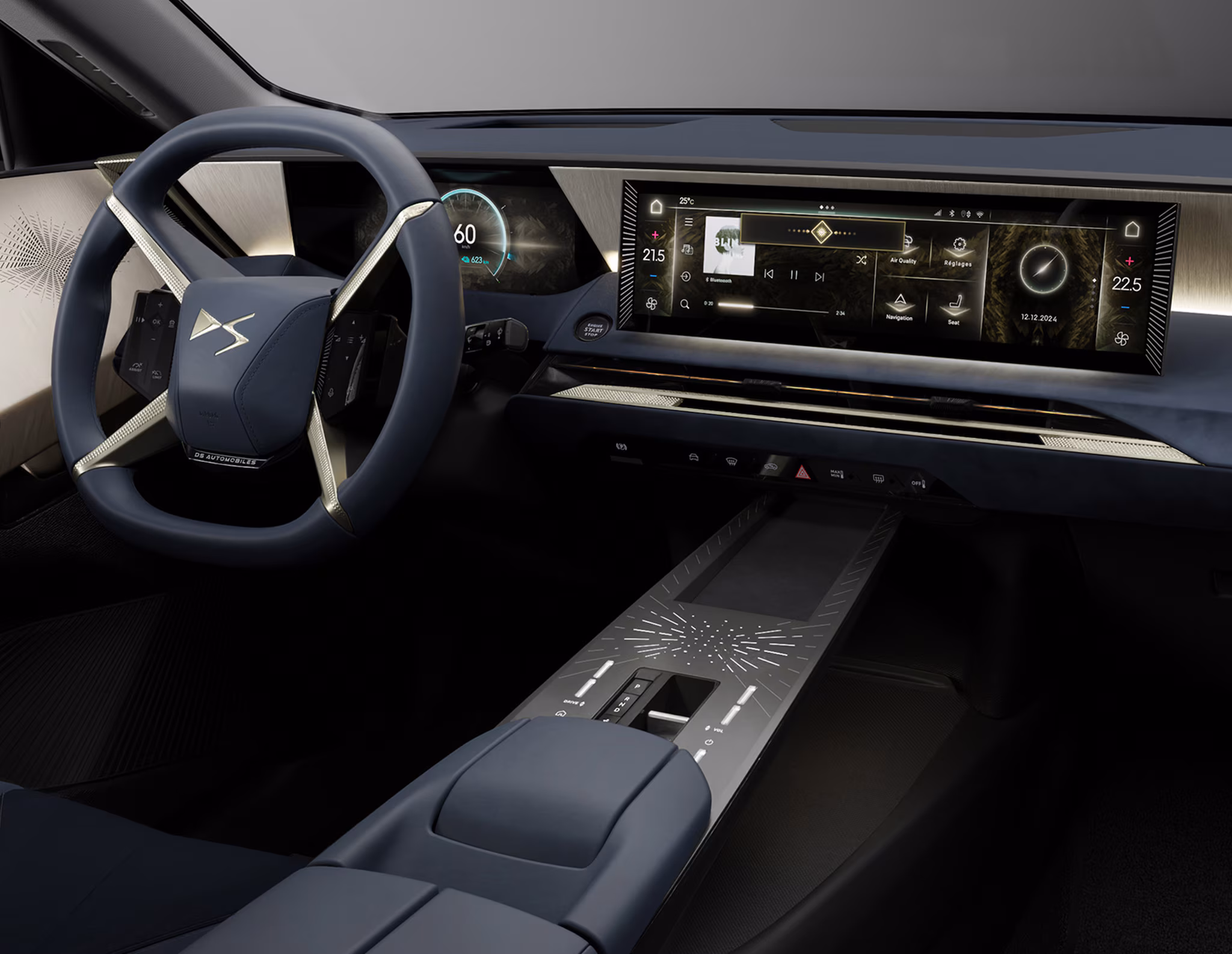 ds n°7 hybrid interieur valence